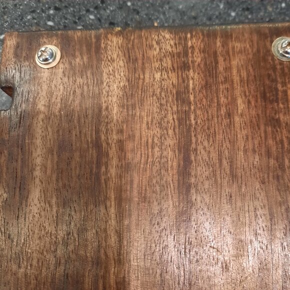 Madhubani Hand Painted Wooden Tray from India - Picture 6 of 9